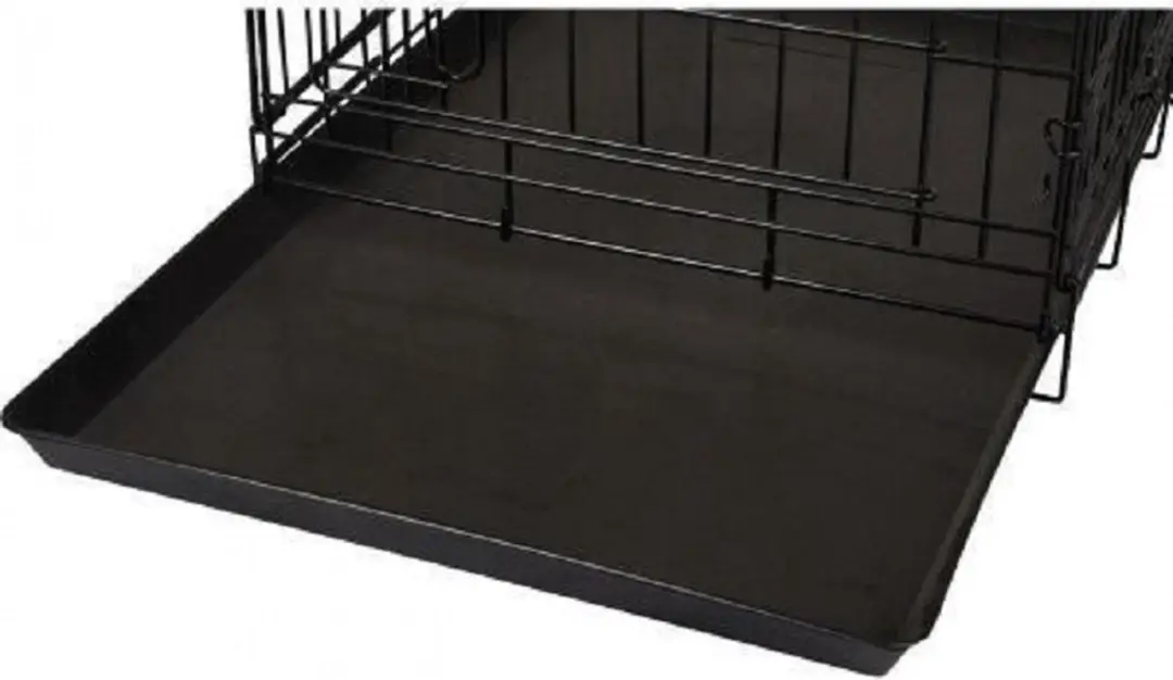 Flamingo Hondenbenchlade Ebo+Keo XXL - 120x74,5x3,8cm - Zwart