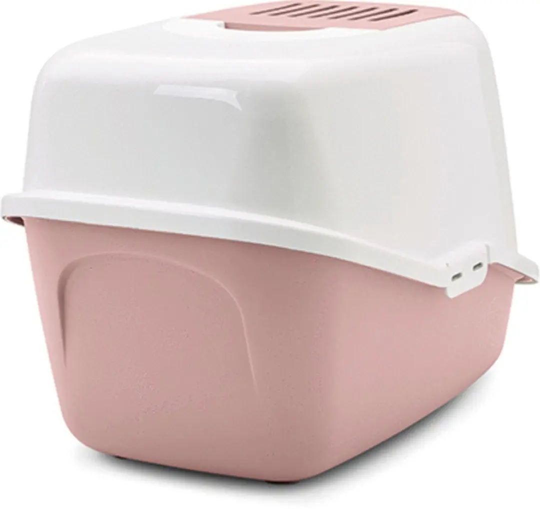 Savic Nestor Earth Kattenbak Roze - 56x39x39cm