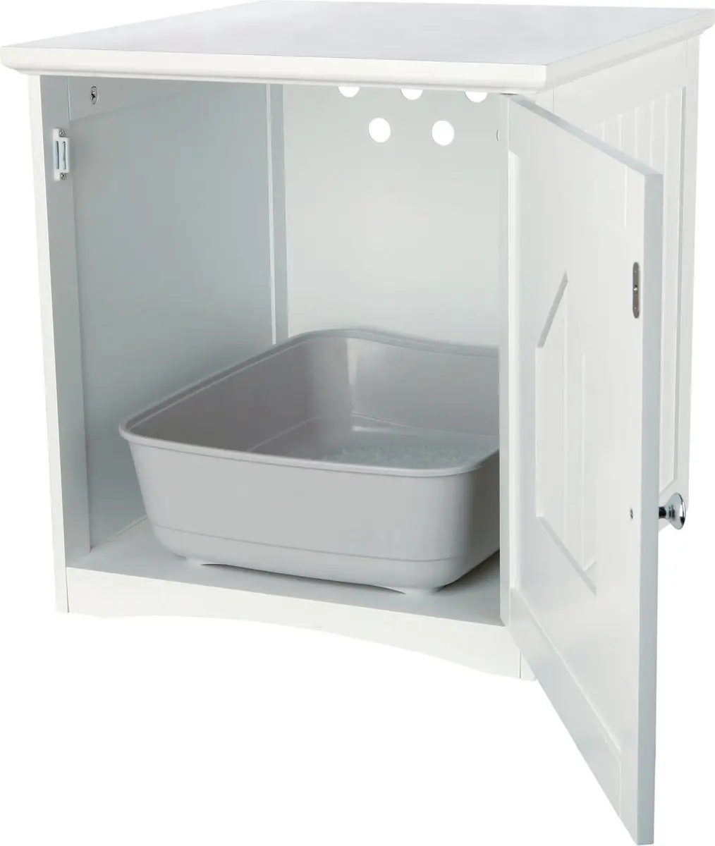 Trixie Kattenmand Huis Wit - 51x49x51cm