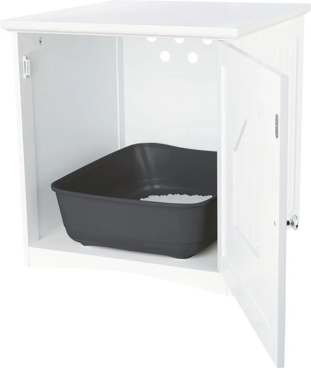Trixie Kattenmand Huis Wit - 51x49x51cm