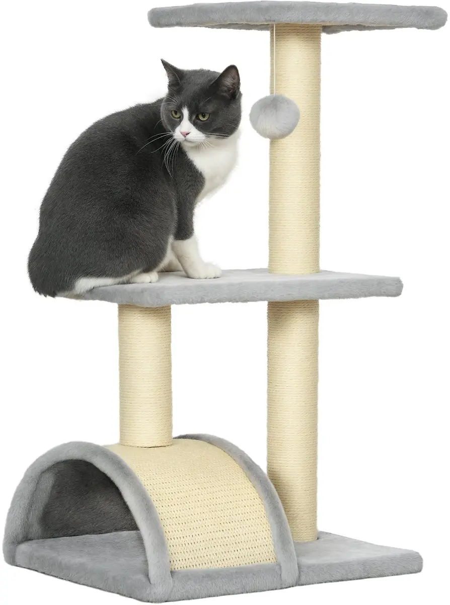 Pawhut Kratzbaum 72cm Kattenkrabboom