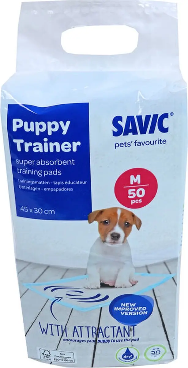 Savic Puppy Trainer Navulpads 50 Stuks