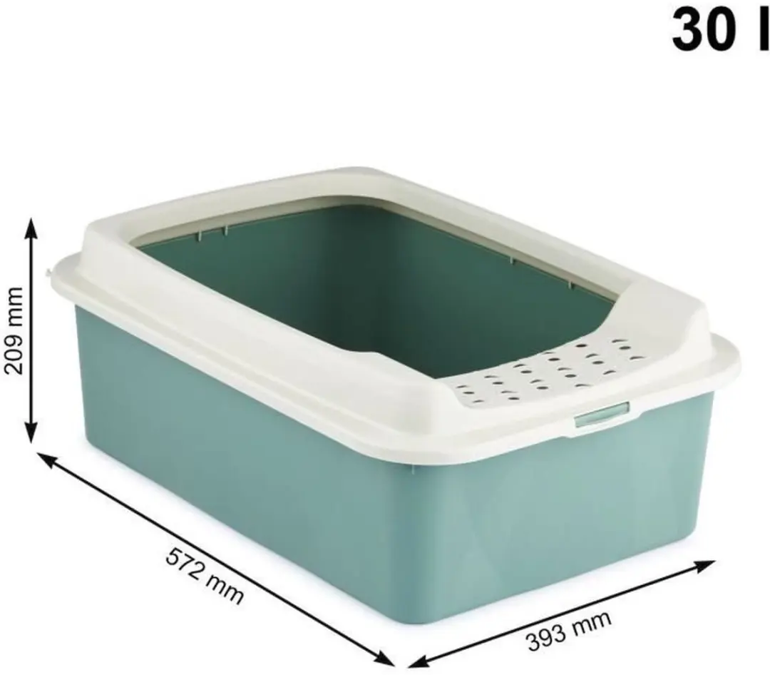 Rotho My Pet Bonnie Kattenbaklade 56x17x40cm - Groen