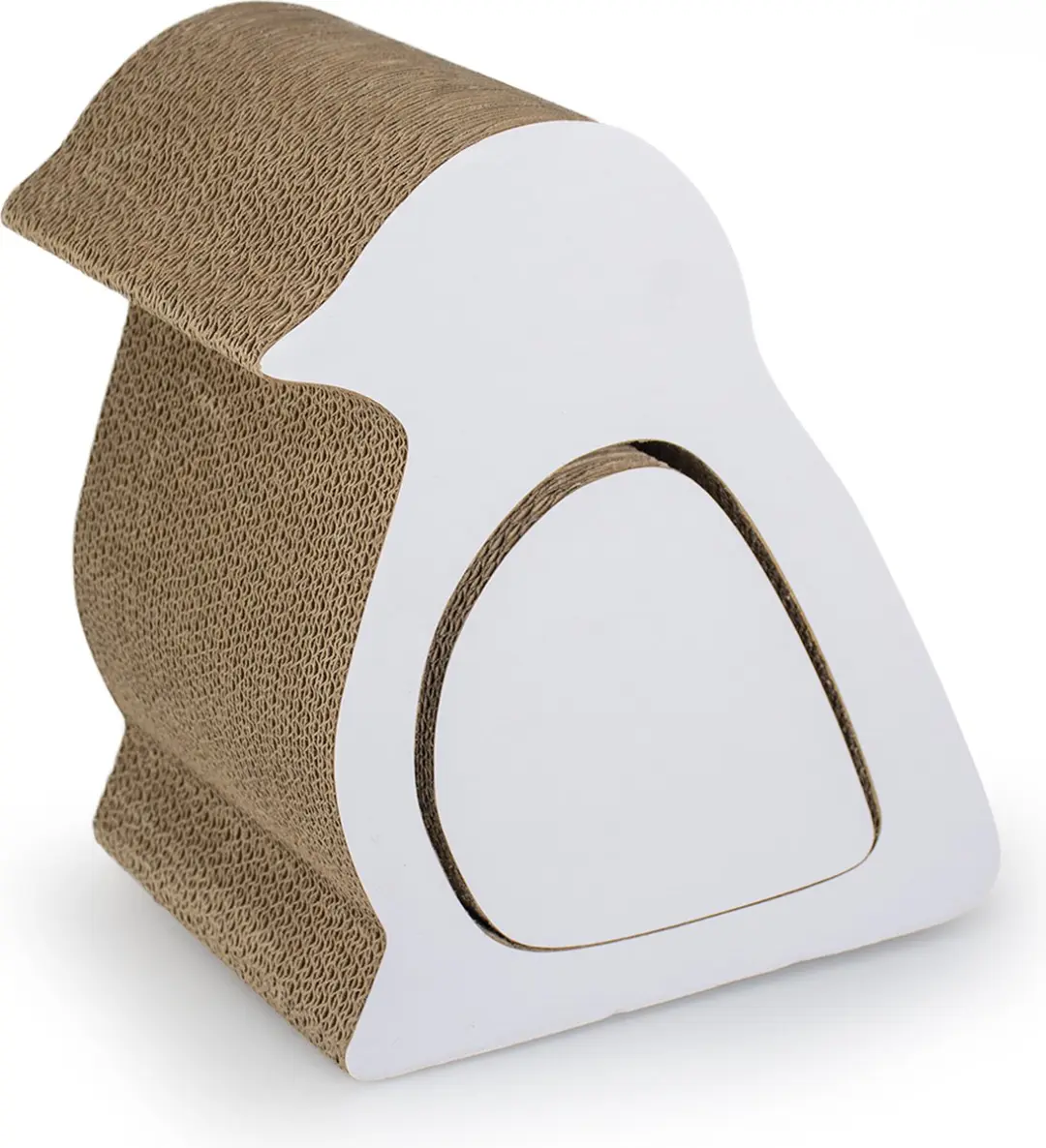 Duvo+ Krabplank Belly Bird 2-in-1 Wit