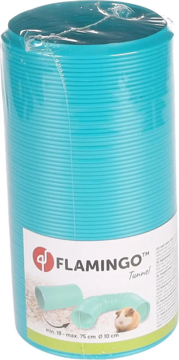 Flamingo Flex Knaagdiertunnel Ks Flex - 1 Stuk - Turquoise