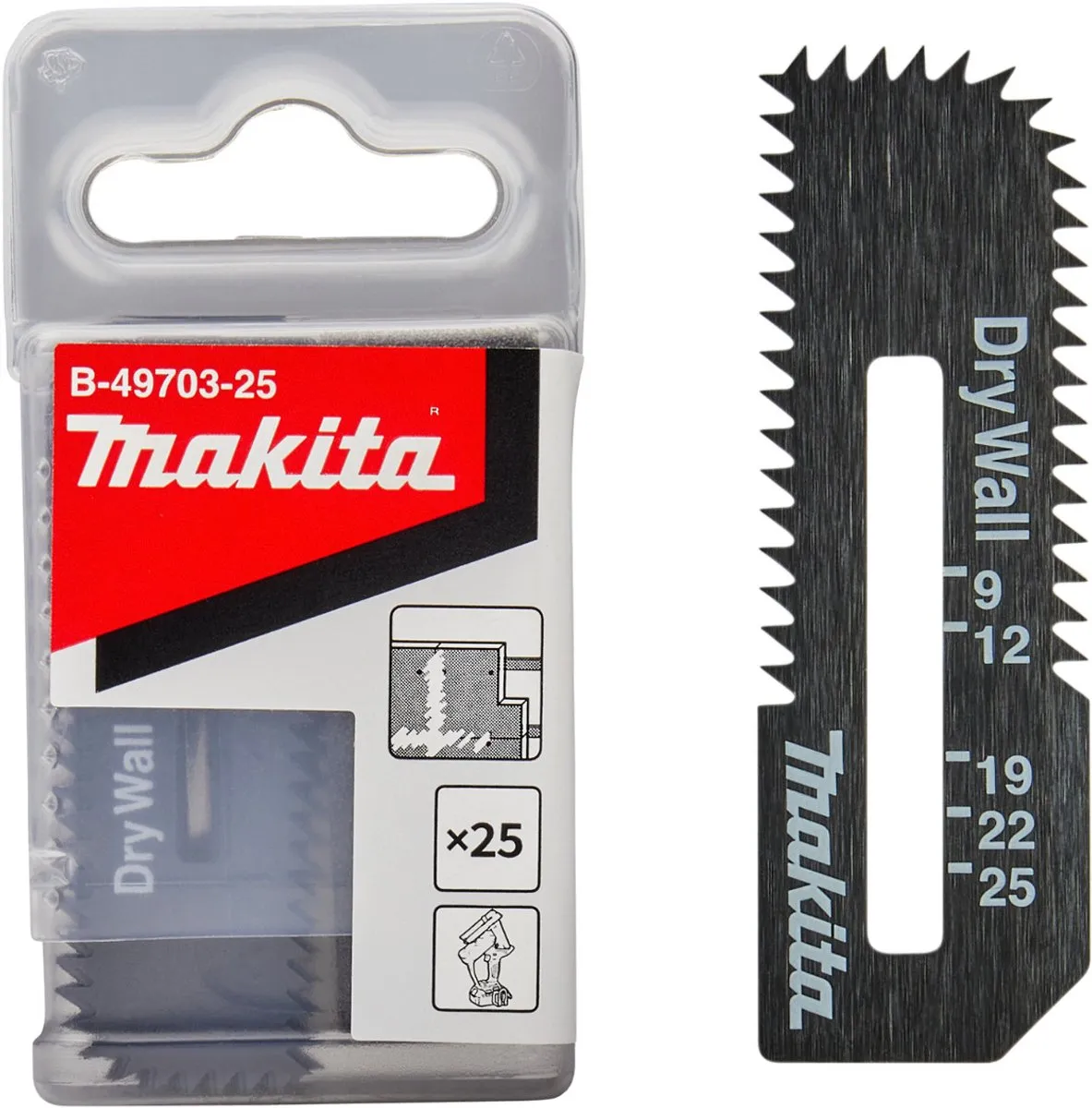Makita Zaagblad B-49703-25 Gips