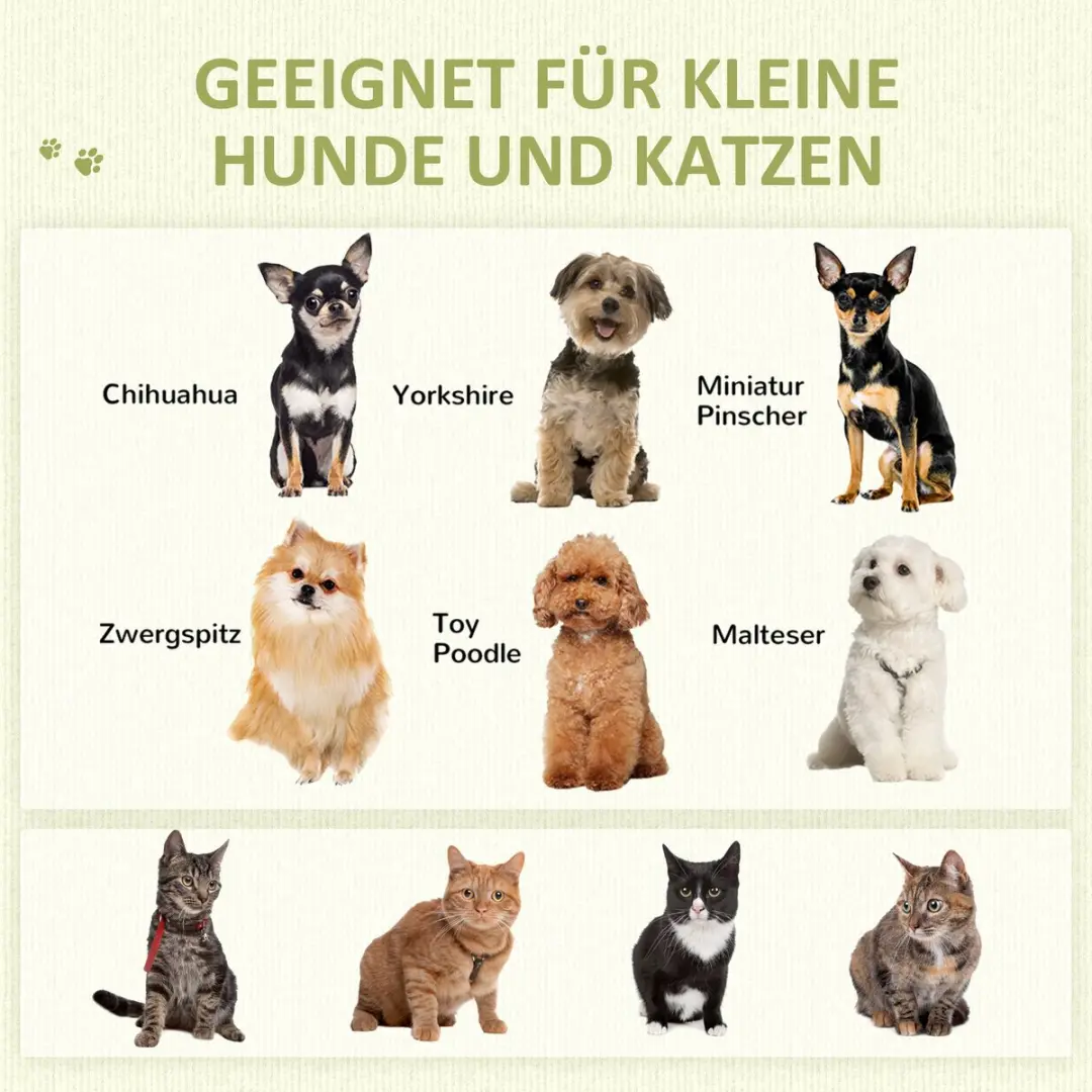 Pawhut Kattentent D30-673V00 - Geel