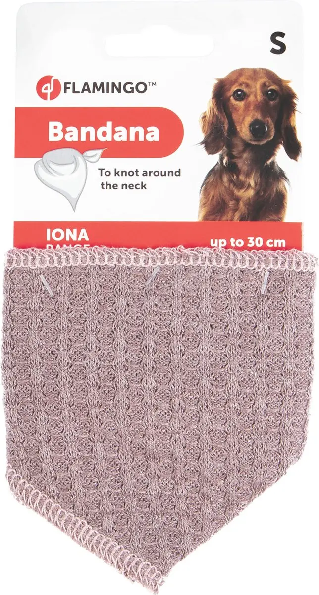 Flamingo Bandana Hondenkleding S - 50x22cm - Roze