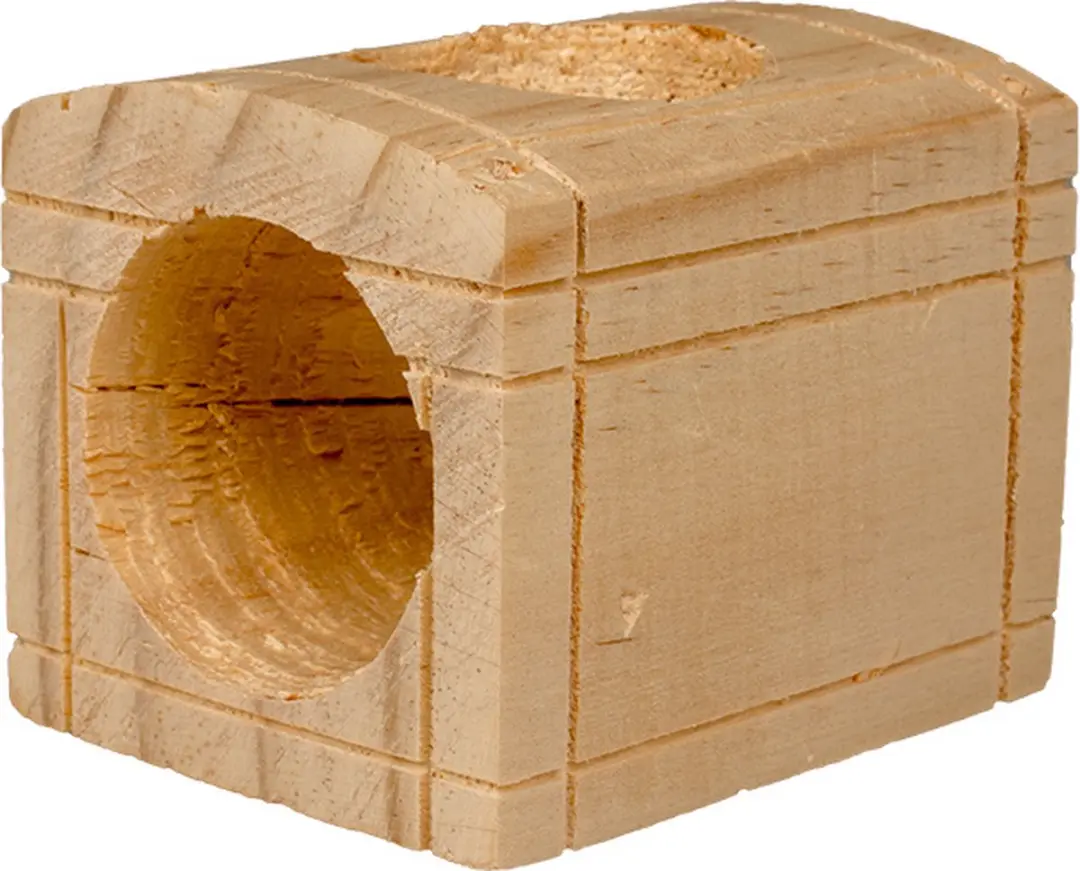 Duvo Houten Schatkist Knaagdierenspeeltje