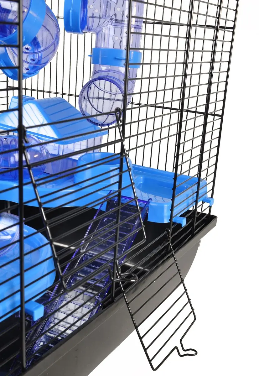 Flamingo Hamsterkooi Aldo - 58x38x55cm - Blauw