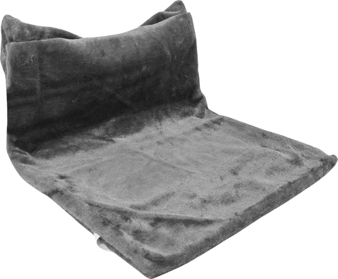Duvo Dierenmat Kat Radiator Hangmat Pluche 45x31x26cm Grijs