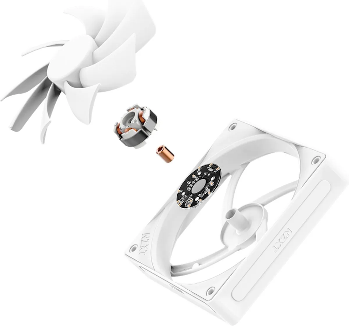 NZXT F120Q Ventilatorhuis - Wit