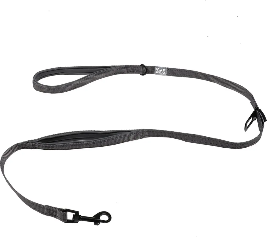 Duvo Ultimate Fit Leiband On-the-Road Silver Reflective 130cm