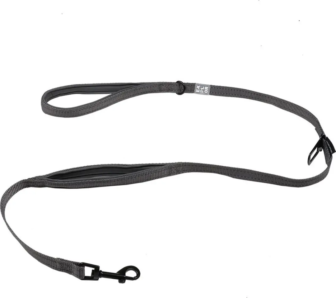 Duvo Ultimate Fit Leiband On-the-Road Silver Reflective 130cm - 16mm