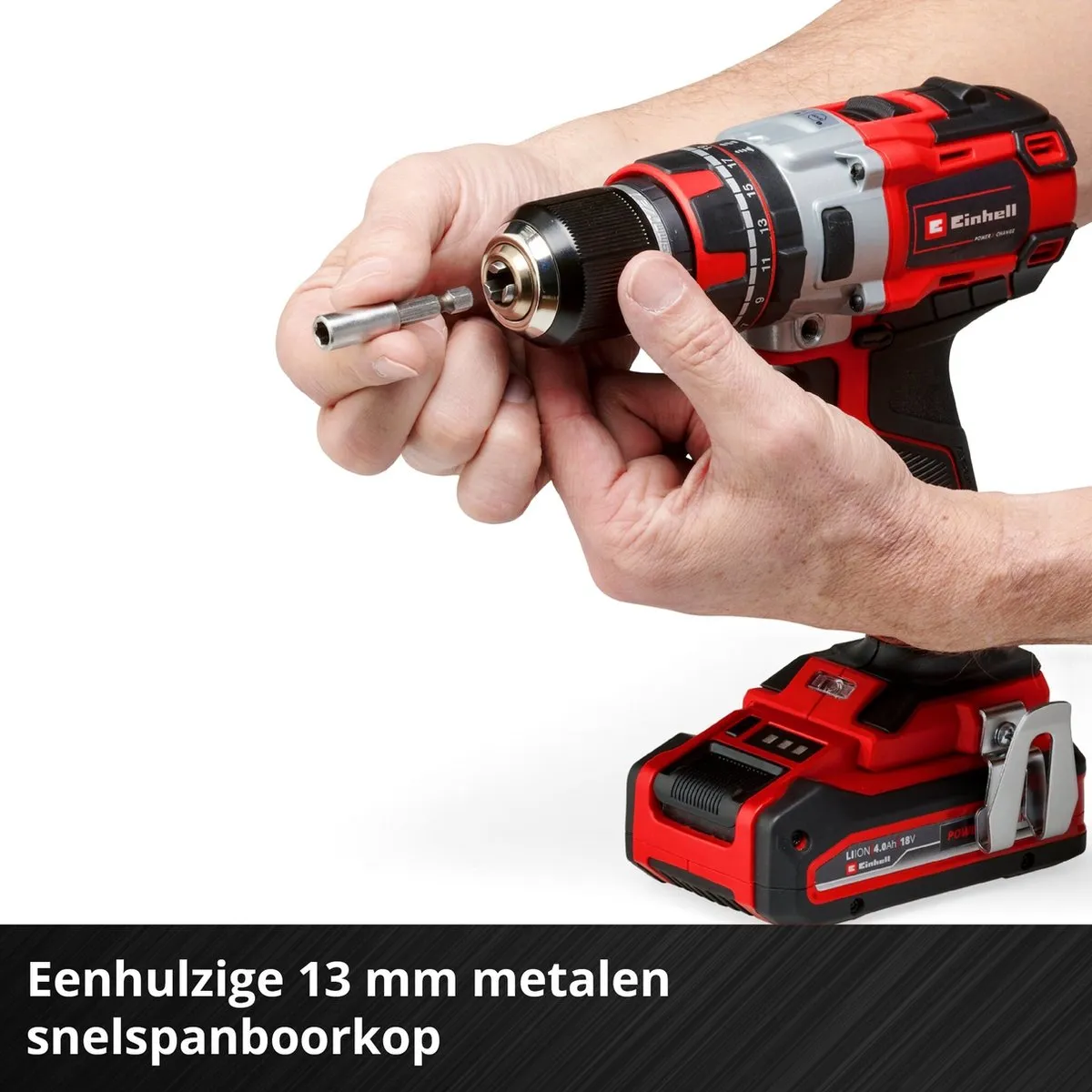 Einhell TP-CD 18/80 Li-i BL Accu Klopboor-/Schroefmachine 18V - 80Nm - 2 Snelheden - afbeelding 6 van 6