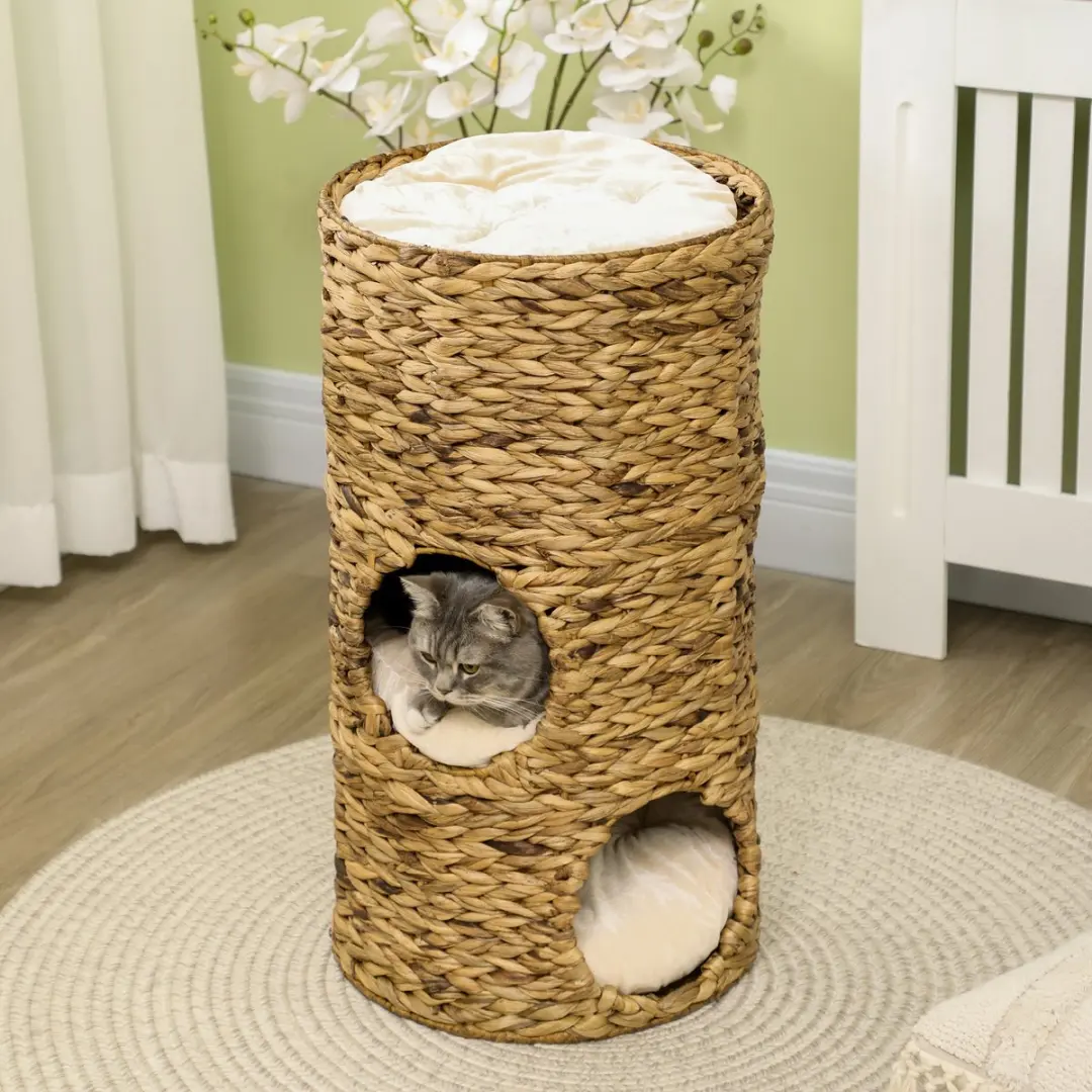 Pawhut Katzentoren D30-697V00 - Bruin
