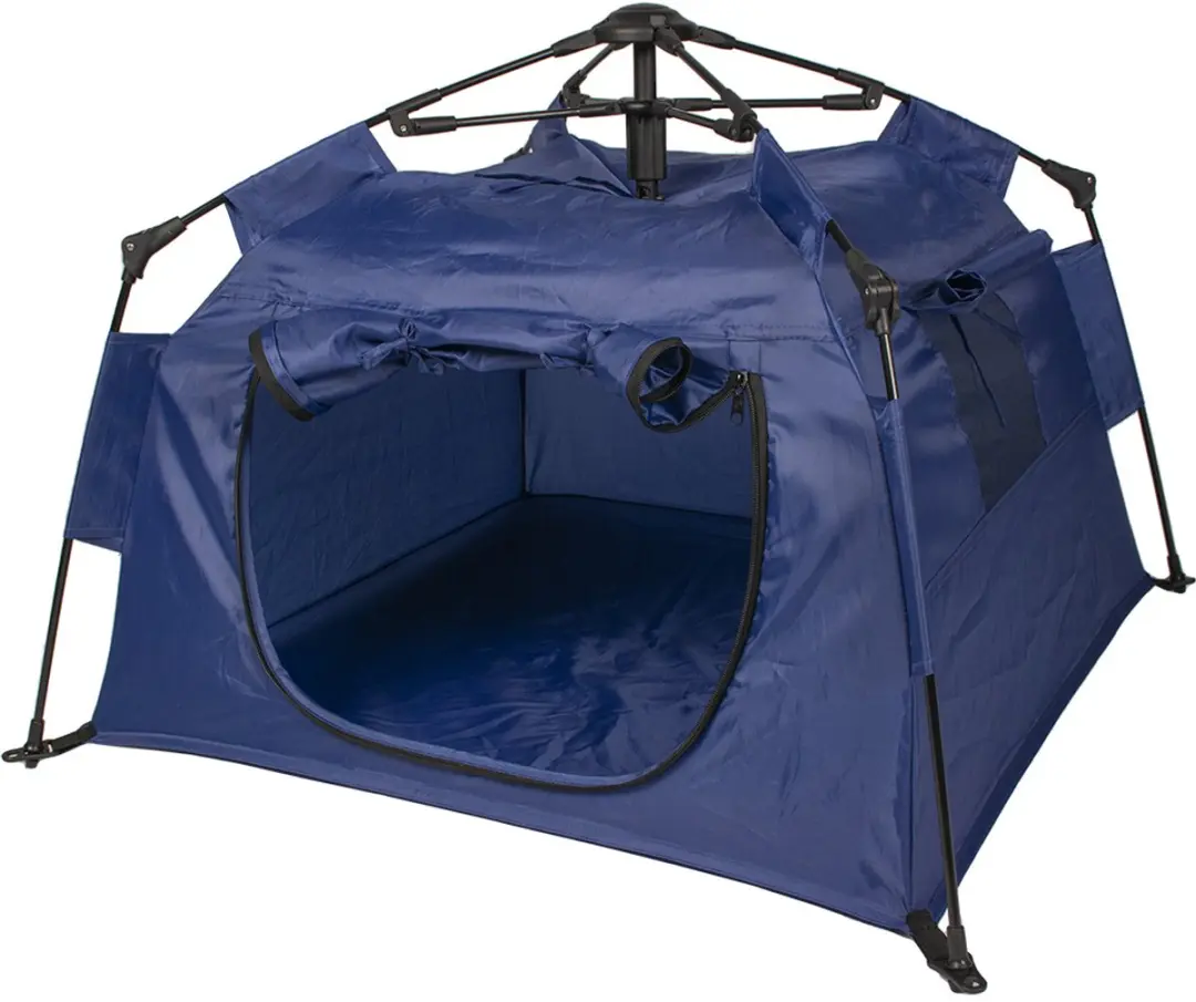 Duvo Pop-up Tent Huisdier Blauw 70x70x47cm