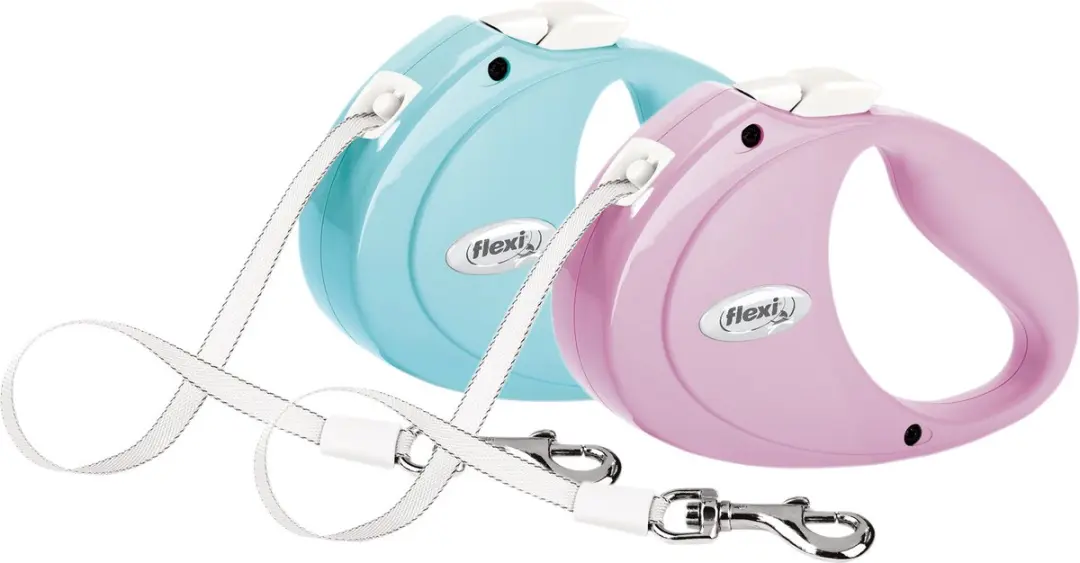 Flexi Puppy Lint Lichtblauw 2m