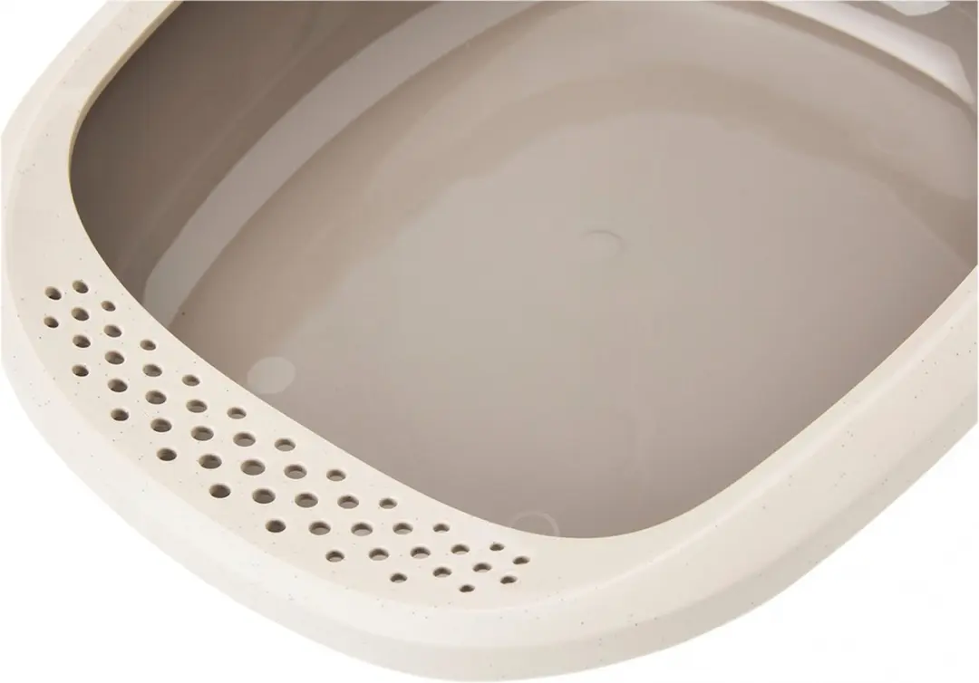 Savic Gizmo Medium Kattenbak - Mokka Graniet Grijs