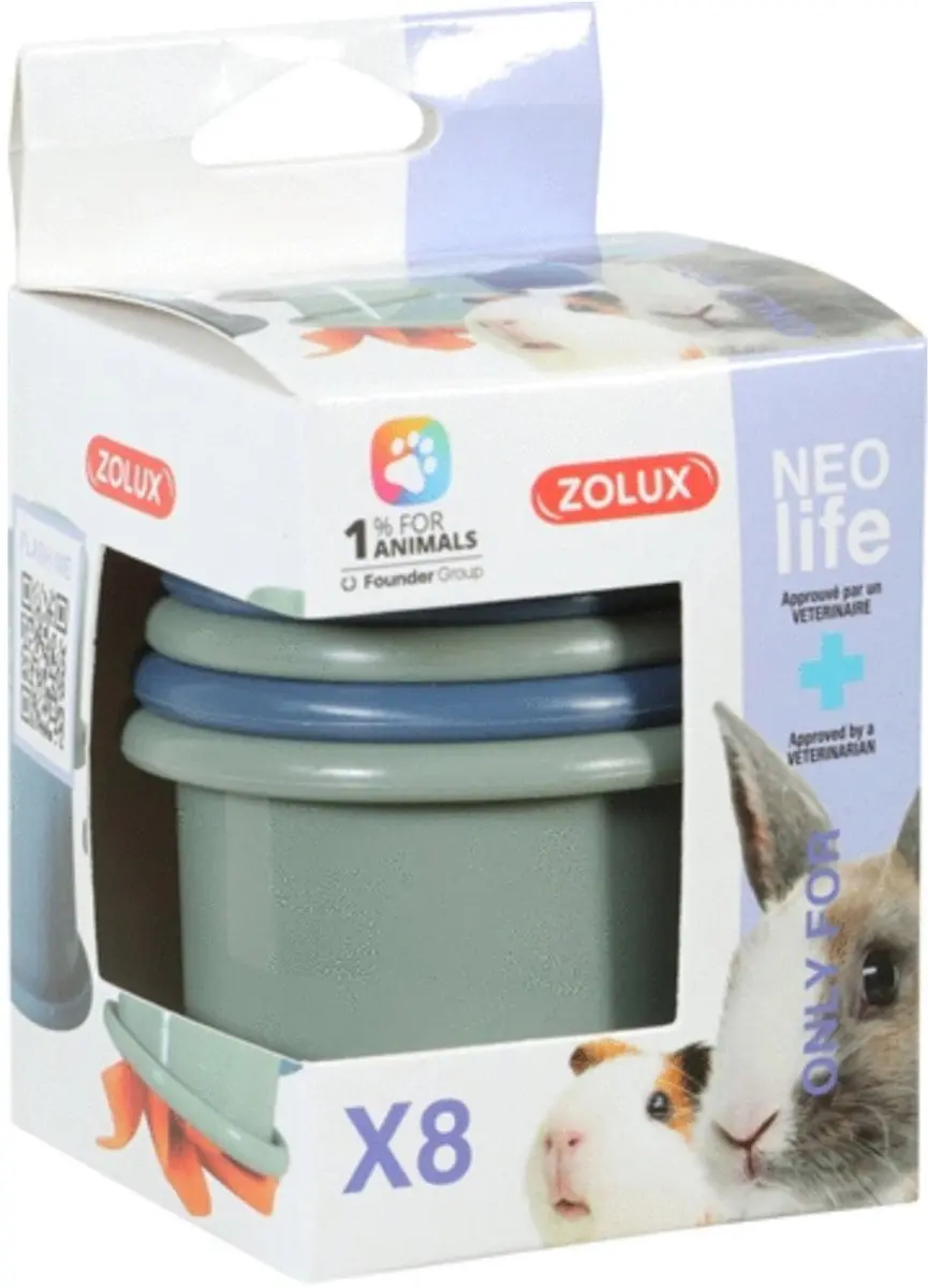 Zolux Hiding Cup Set Eco Speelgoed - 8 Stuks