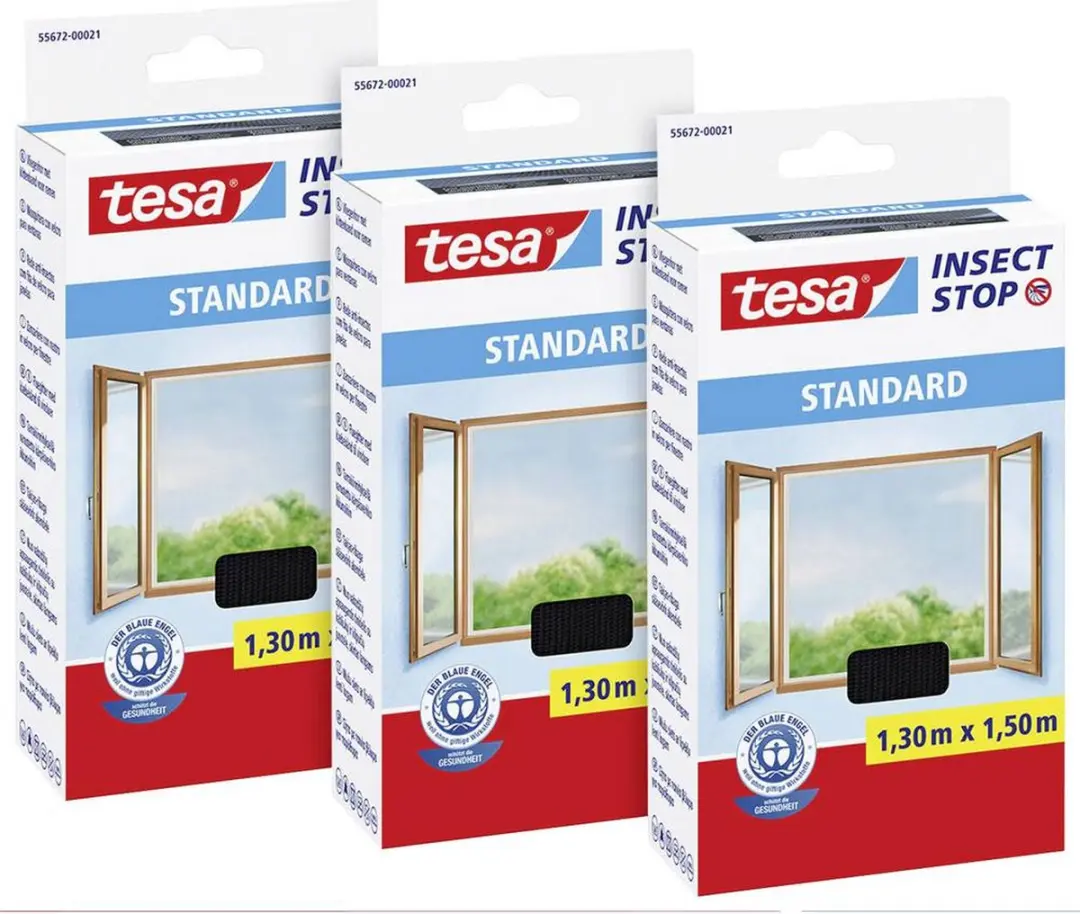 Tesa Standard 55672 Vliegenhor Wit