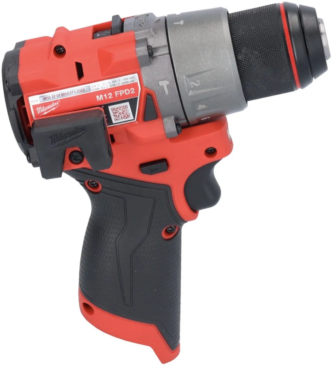 Milwaukee M12 FUEL FPD2-0 Accu Klopboormachine 12V - 35mm Hout
