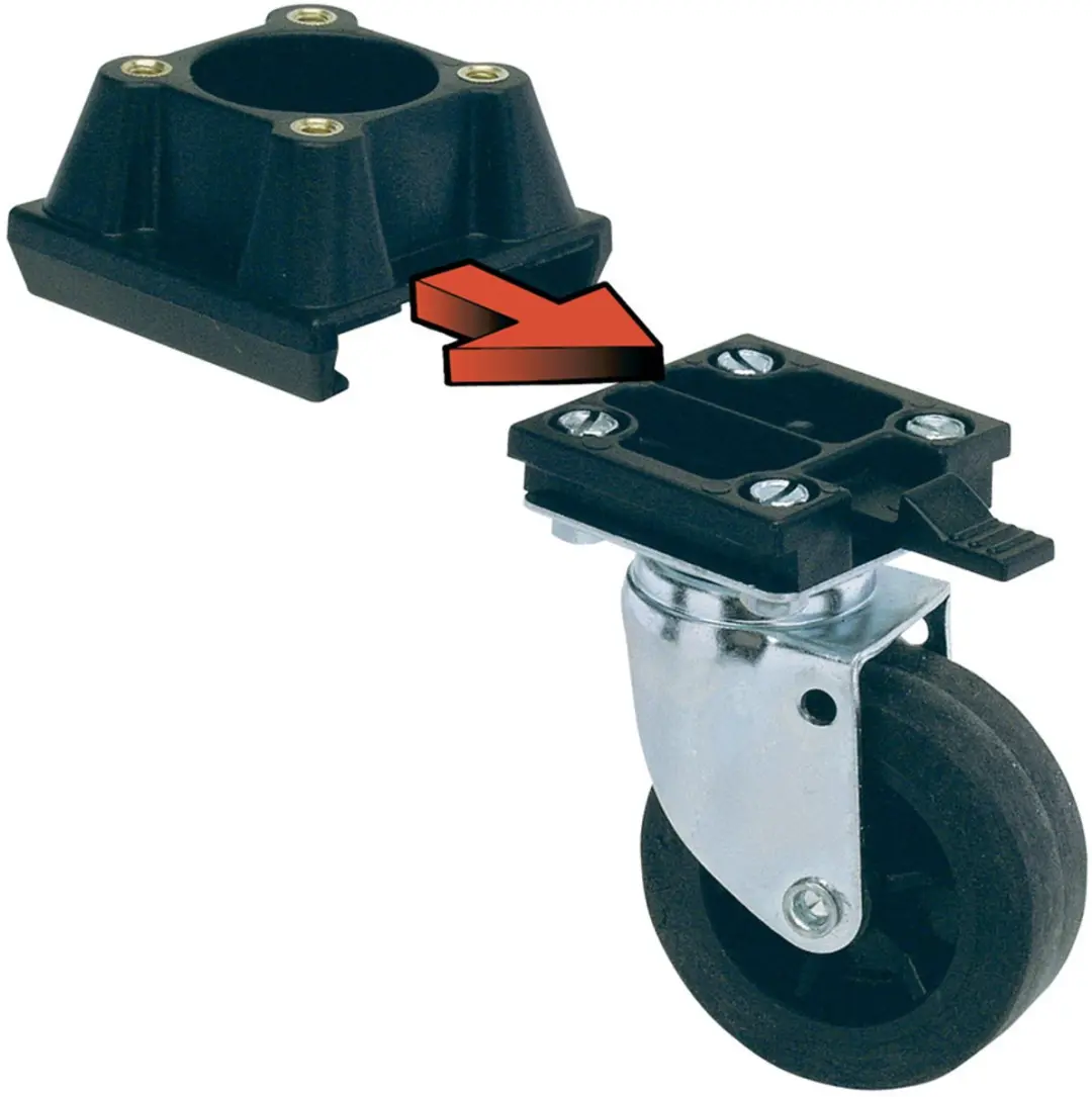 Ferplast Wieltjes Atlas 50/60/70 Set - Zwart