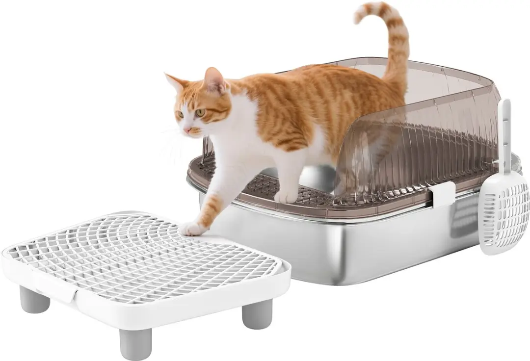 ECTEATOY Extra Grote Kattenbak 15L