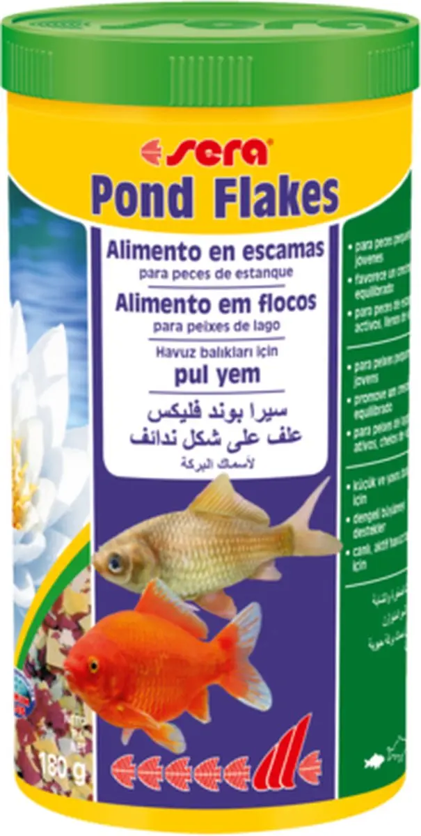 Sera Pond Flakes Visvoer 1000ml - afbeelding 6 van 6