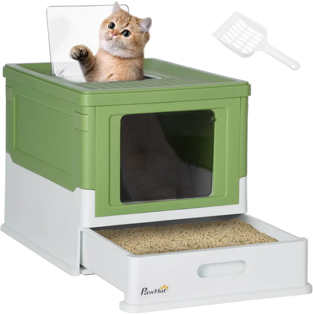 Pawhut Kattenbak met deksel