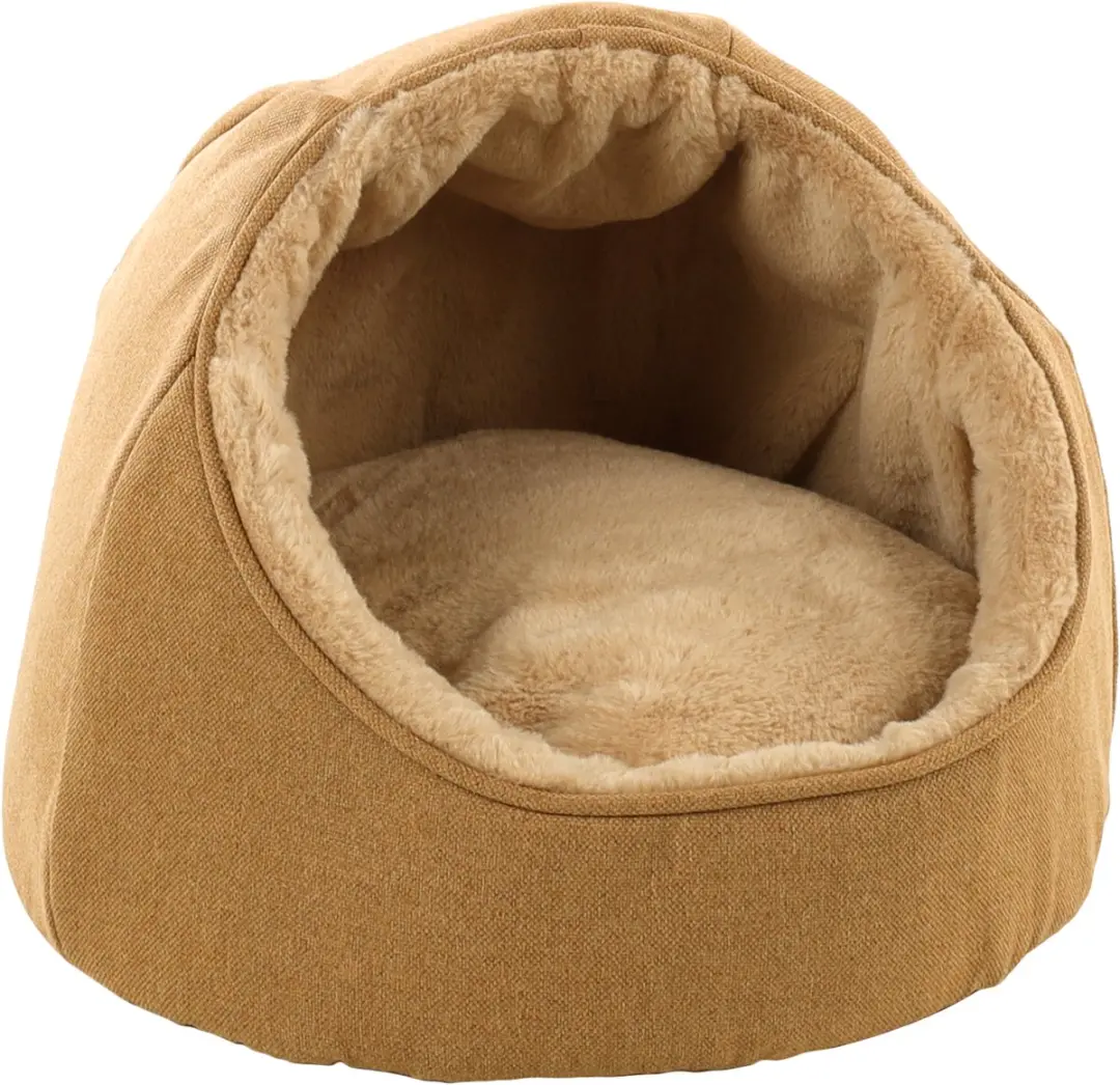 Flamingo Lana Kattenbed Oker 46x46x36cm