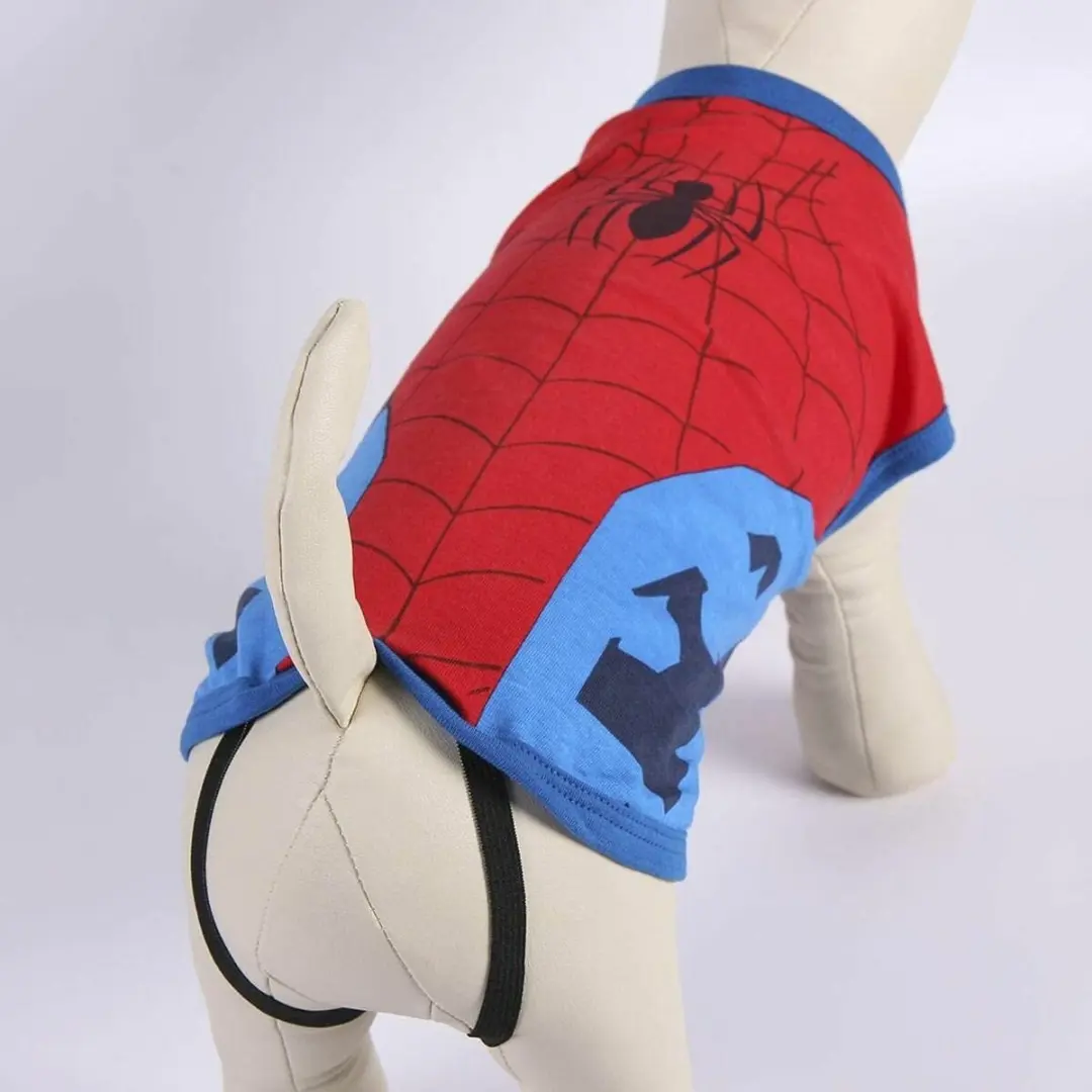 Spider-Man Hondenshirt - Rood S - afbeelding 6 van 6