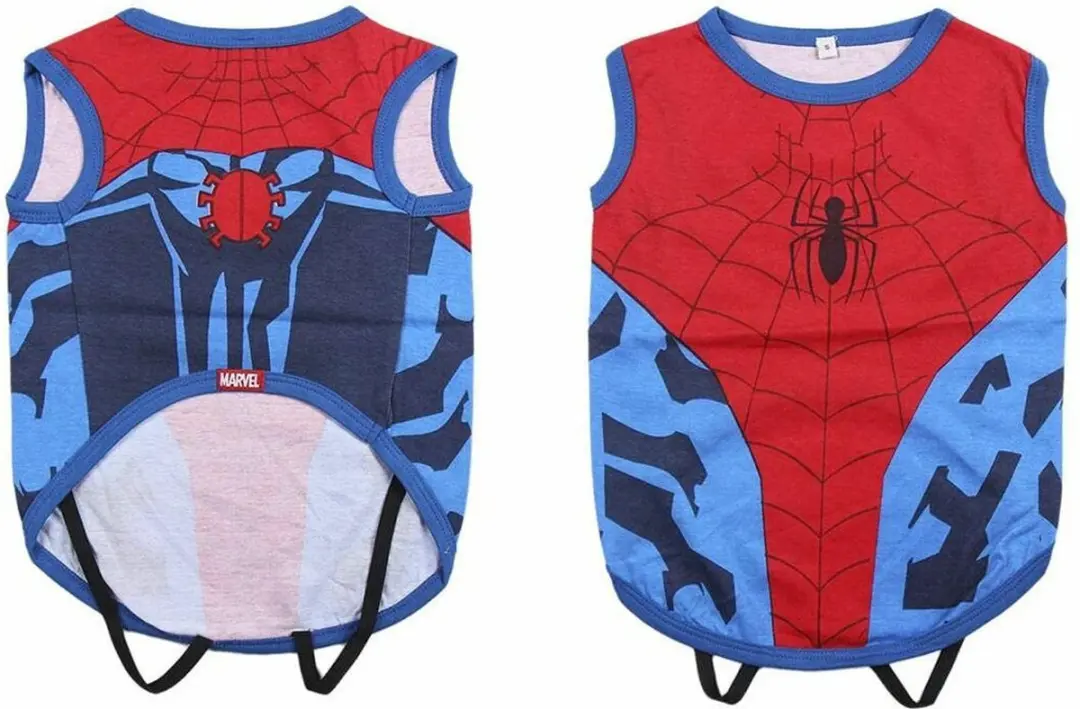 Spider-Man Hondenshirt - Rood S
