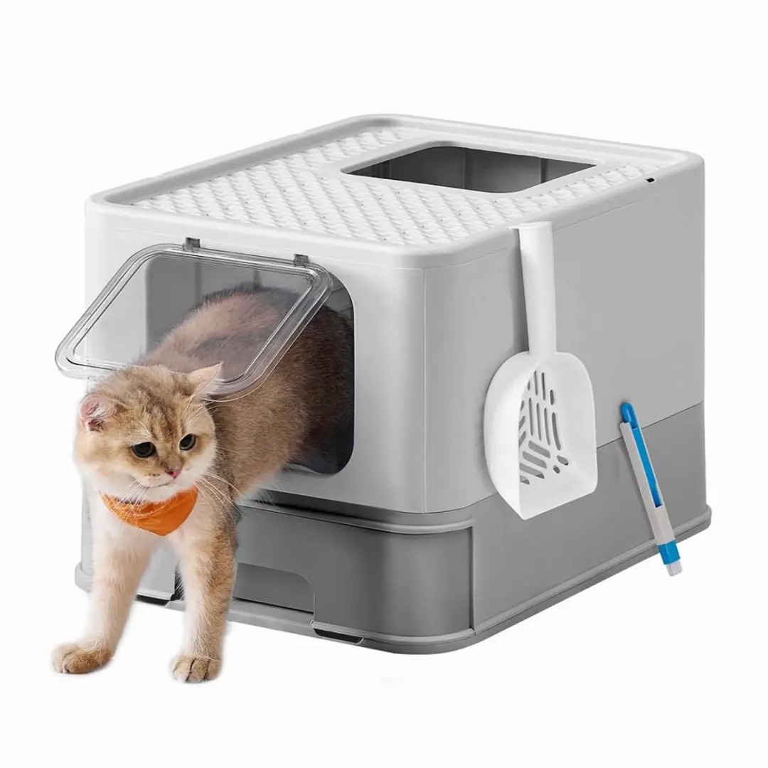 Songmics Verborgen Kattenbak PPT001GD03
