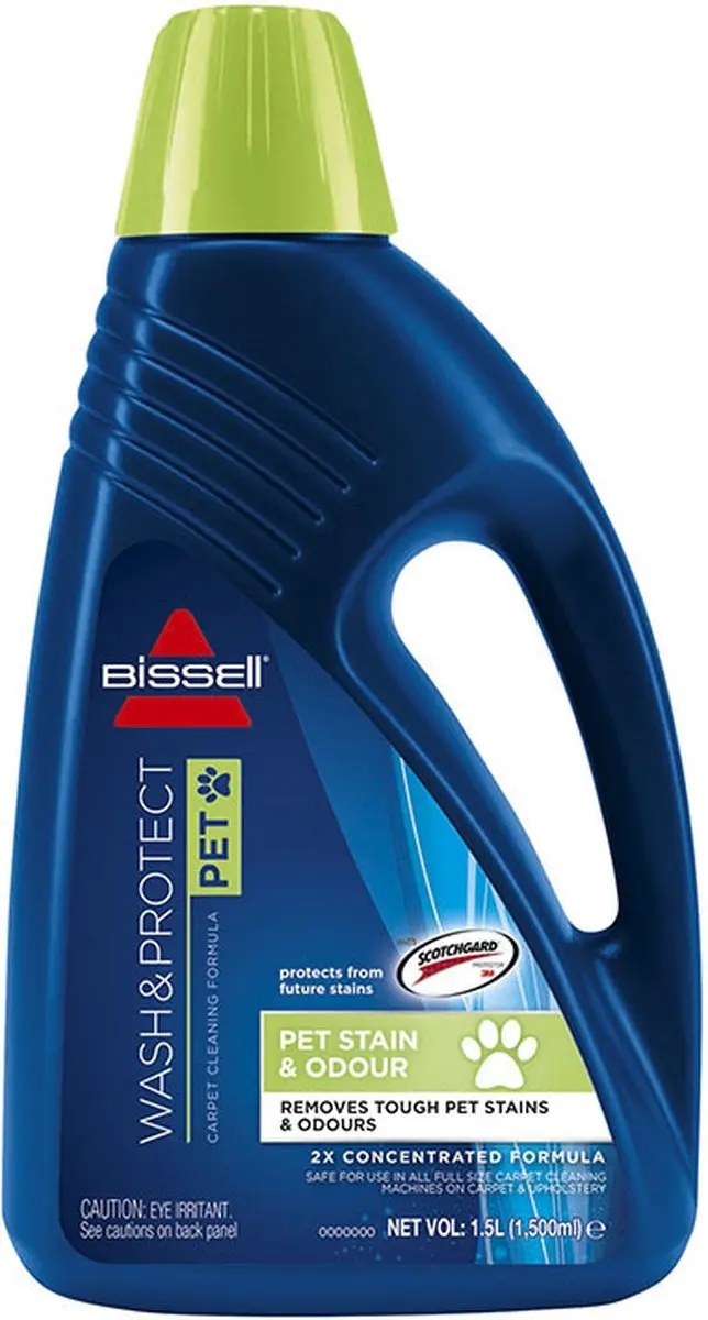 BISSELL Wash & Protect Pet Tapijtreinigingsmiddel 1,5L