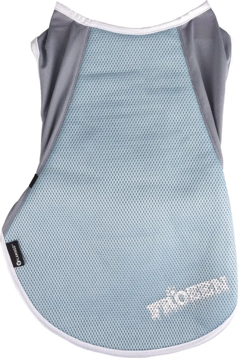 Flamingo Koelvest Hond XL - Frozen Blauw & Grijs