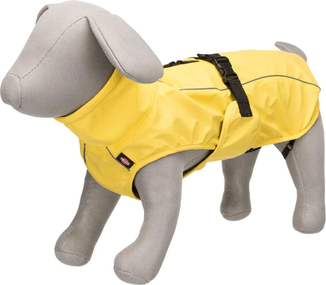 Trixie Regenjas Vimy Hond - Geel - Maat S