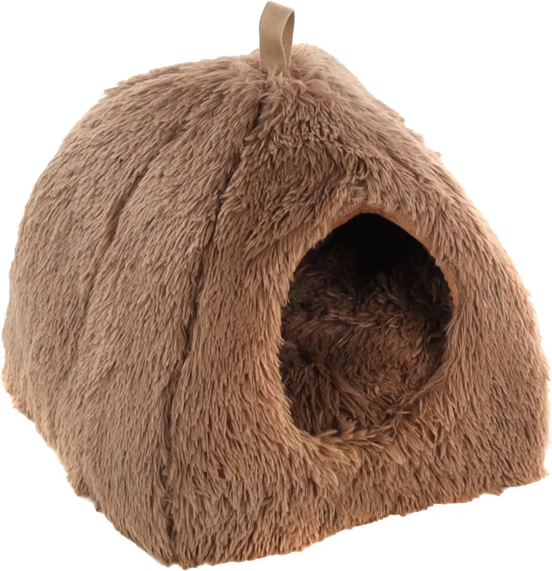 Flamingo Krems Kattenbed Taupe 39x39x42cm