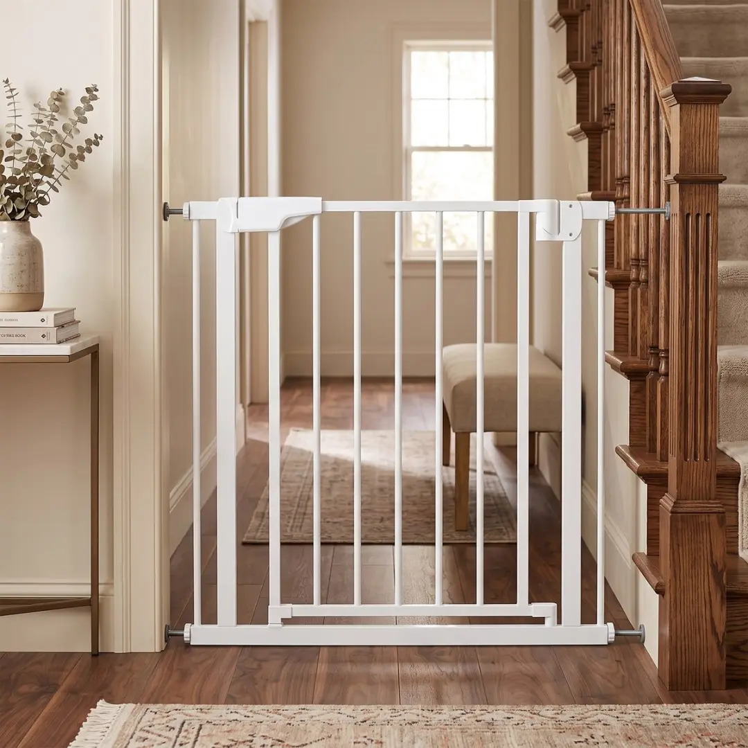 Pawhut Hek voor Huisdieren Q195 Koolstofstaal - 76x82x76cm Wit