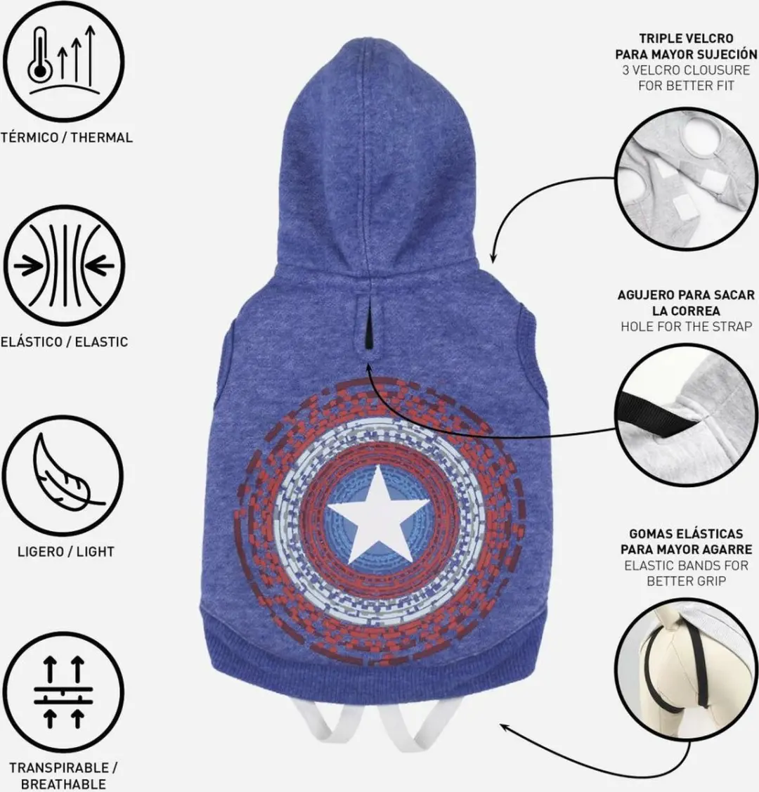 Marvel Hondentrui - Blauw
