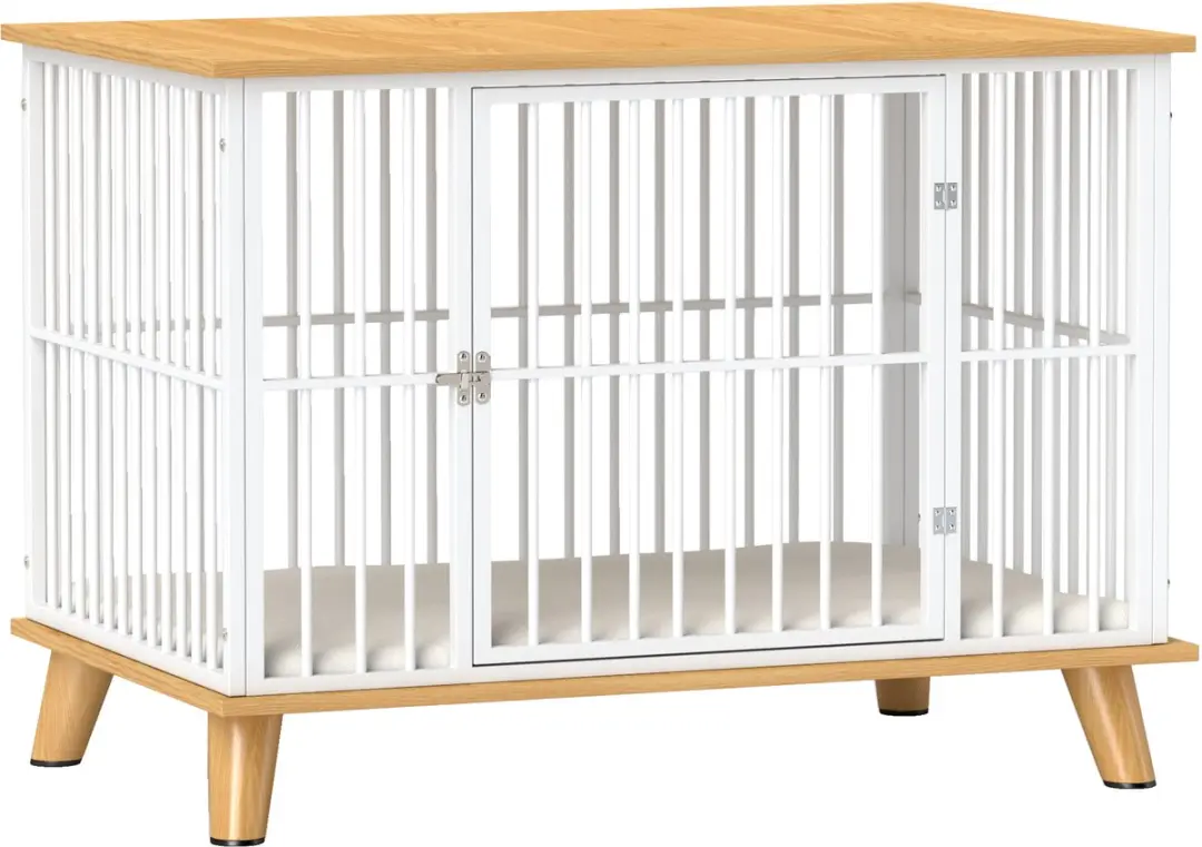 Pawhut Hondenhok met Kussen 86x60x70cm