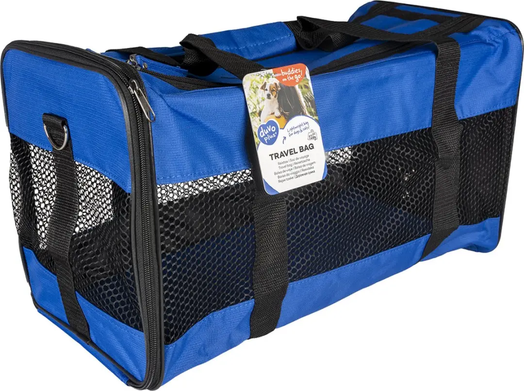 Duvo Transporttas M - Blauw/Zwart