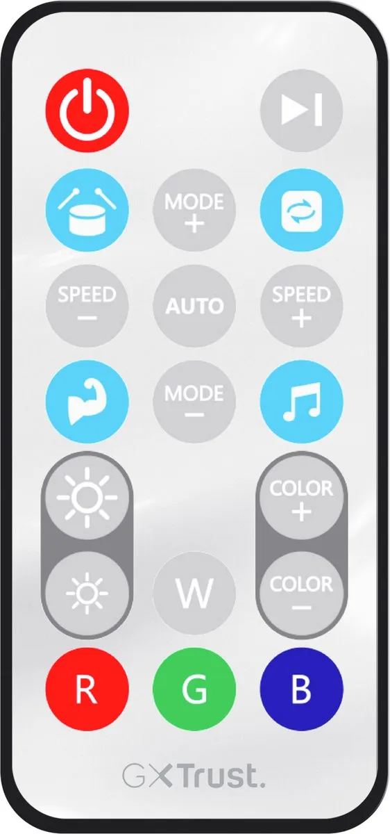 Trust GXT904 VYBZ RGB Light Rope – RGB licht slang - met App & Afstandsbediening - 5 meter - Neon LED - Led lamp - Wandlamp binnen - Game Verlichting - Amazon Alexa & Google Assistant