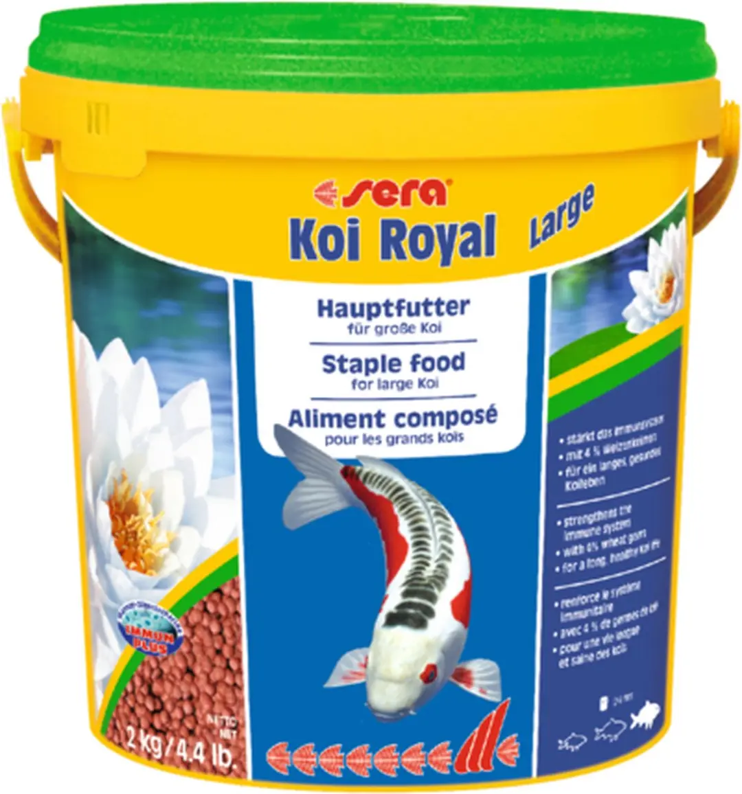 Sera Koi Royal Large 1.000ml - 270g - Geel/ Groen