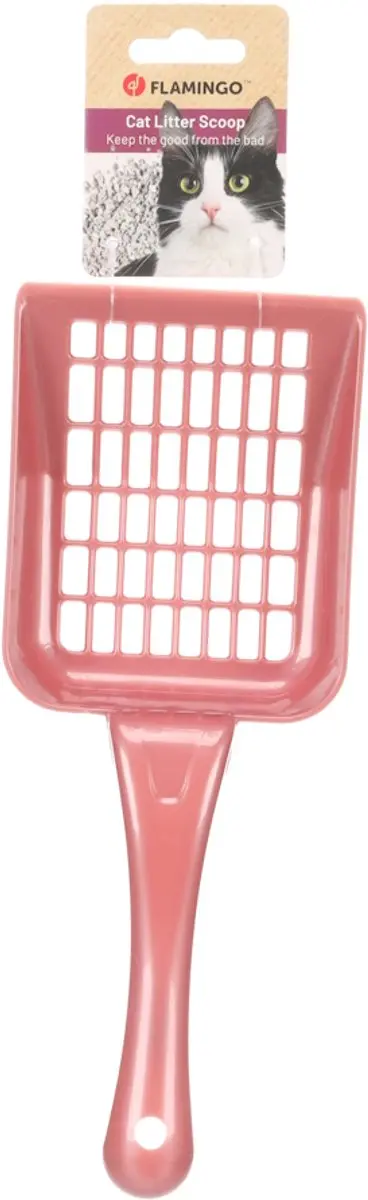 Flamingo Scoopy Kattenbakschep Roze