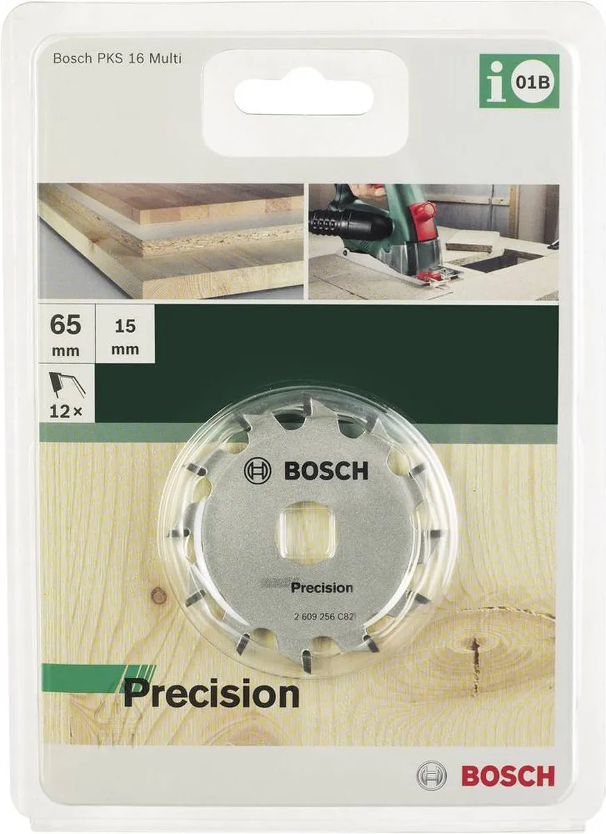 Bosch Precision Cirkelzaagblad Ø65mm 12 Tanden - PKS 16 Multi
