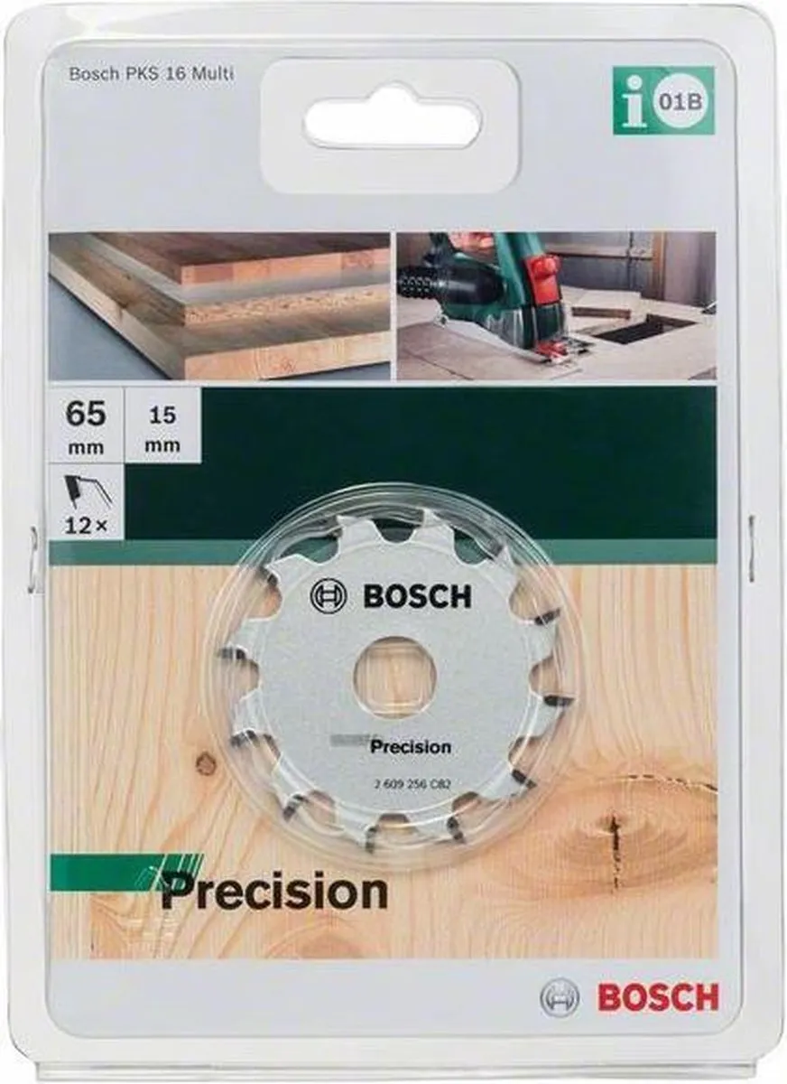 Bosch Precision Cirkelzaagblad Ø65mm 12 Tanden - PKS 16 Multi