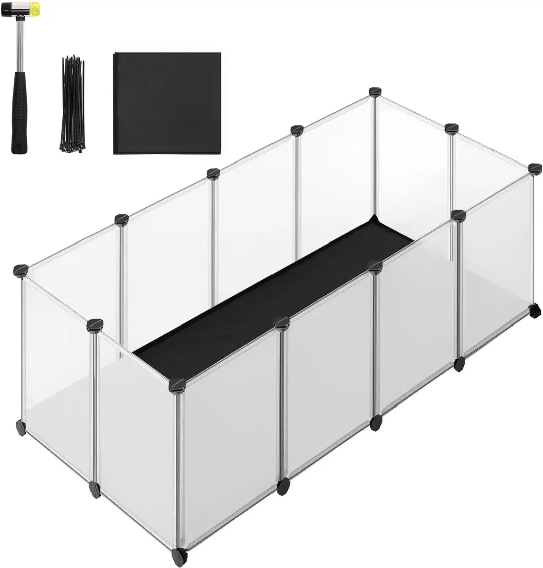 Songmics Hondenren Puppyren - 27 Stuks - 40x30cm & 30x30cm Wit - afbeelding 6 van 6
