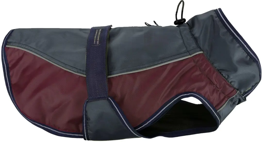 Flamingo Hondenjas Eisberg - Bordeaux/Donkerblauw 75cm