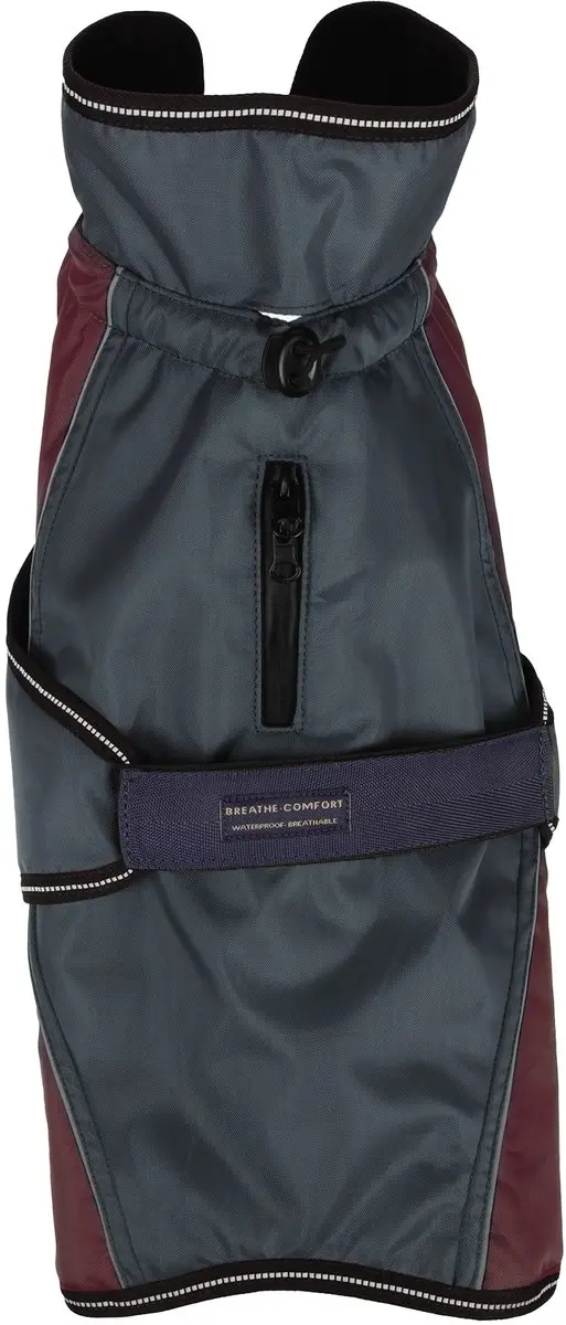 Flamingo Hondenjas Eisberg - Bordeaux/Donkerblauw 75cm